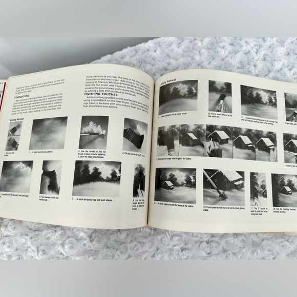 Vintage Bob Ross The Joy of Painting Hardback Book - Picture 2 of 5